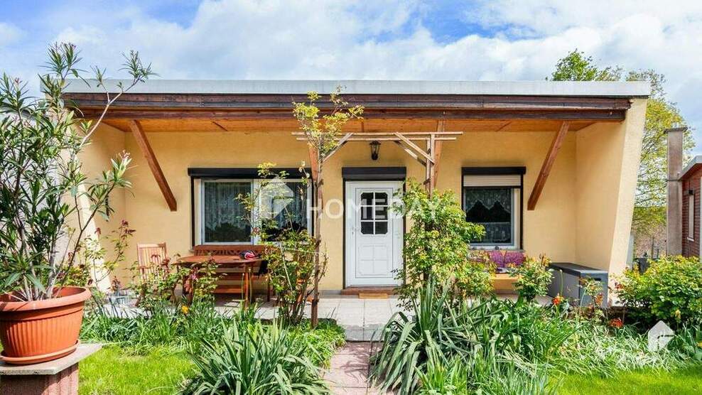 Einfach mal die Ruhe am Wochenende genießen! Bungalow mit großem Garten im Erholungsgebiet Querfurt 2 zimmer