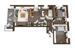 Etagenwohnung Achim Bierden - 3 Zimmer, 93 m&sup2;, 1.395&euro; | Angebot:26851895
