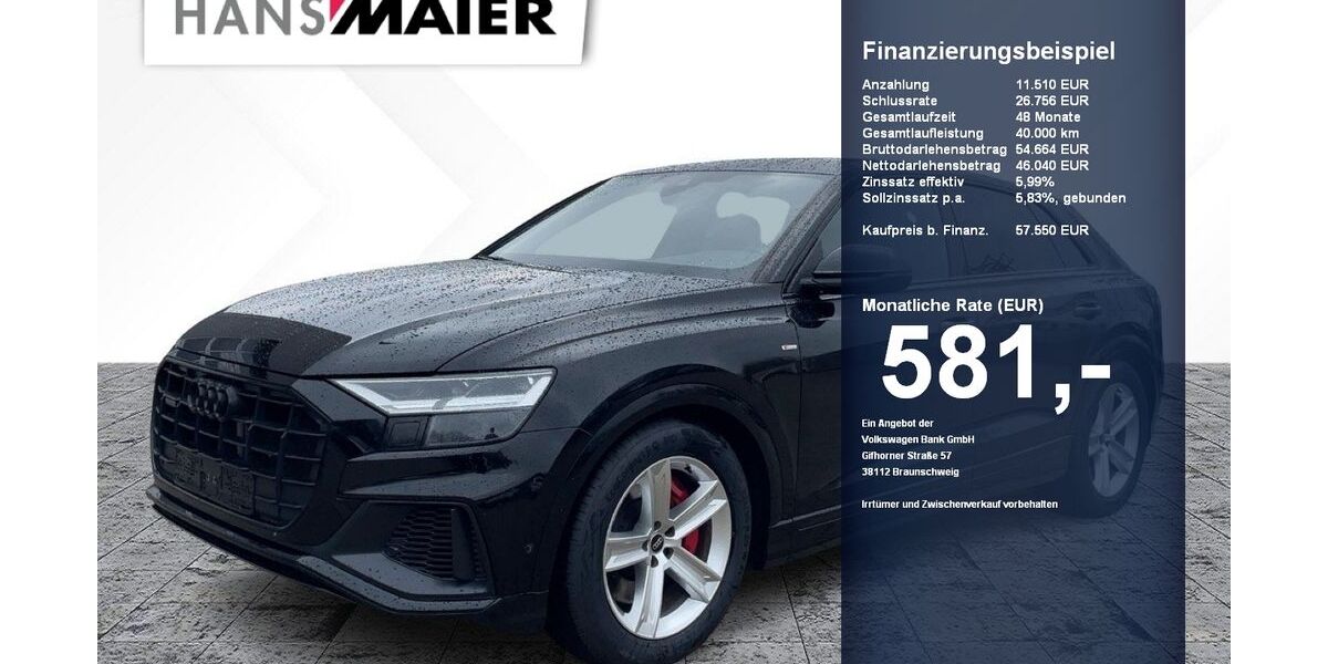 Audi Q8 100.709 km 57.550 &euro; Erding 85435