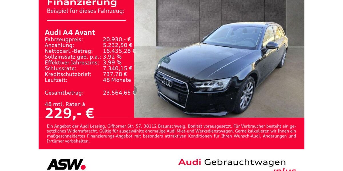 Audi A4 82.400 km 20.930 &euro; Heilbronn 74074