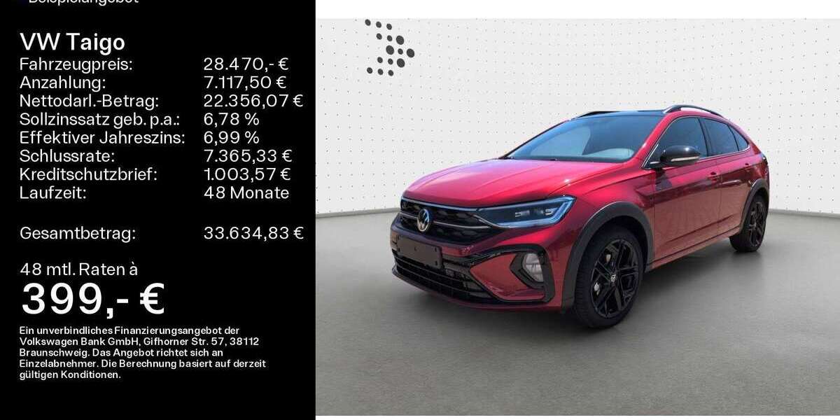 VW Taigo 1.090 km 28.470 &euro; Haßfurt 97437