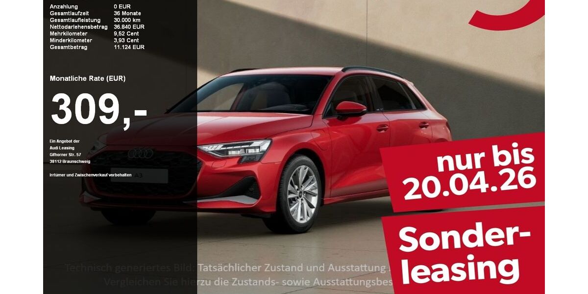 Audi A3 6.300 km 36.840 &euro; Wackersdorf 92442