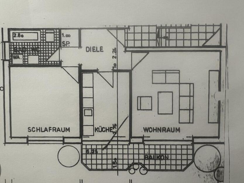Schöne helle 2 Zimmer Wohnung