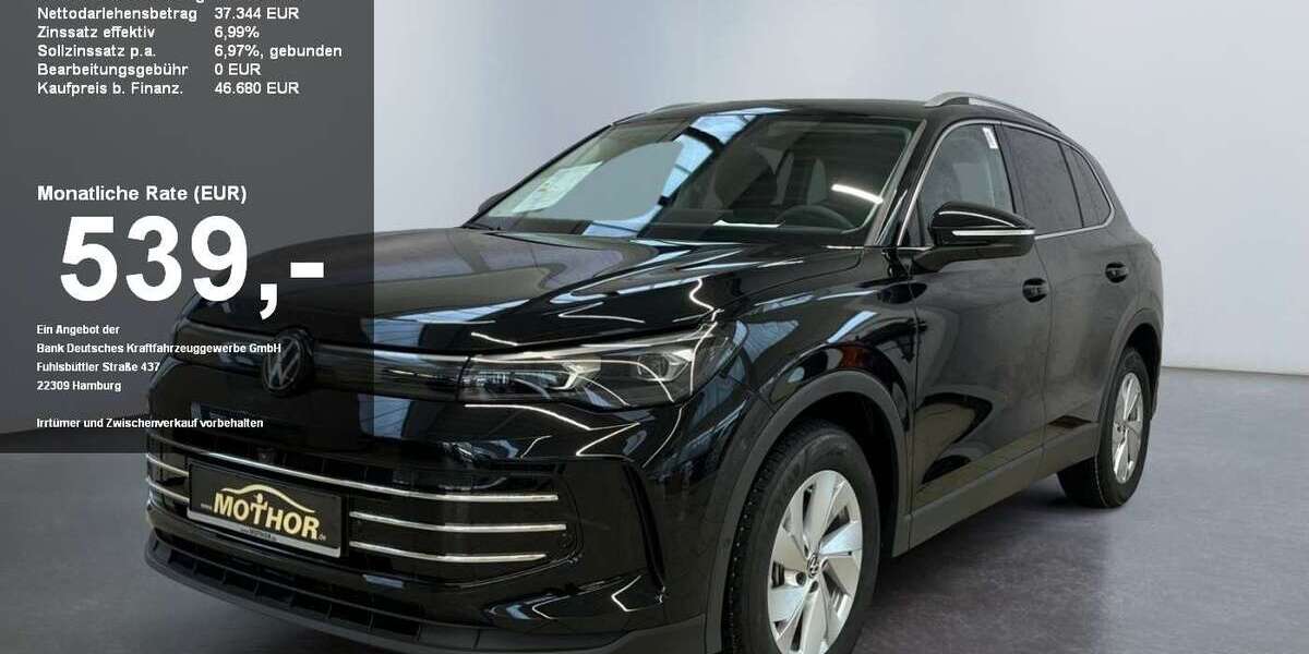 VW Tiguan 5.000 km 46.680 &euro; Brandenburg 14770