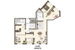 Etagenwohnung Düsseldorf Pempelfort - 5 Zimmer, 149 m&sup2;, 2.855&euro; | Angebot:25751924