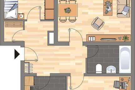 Wohnung zum Mieten in Witten 609 € 72.84 m²
