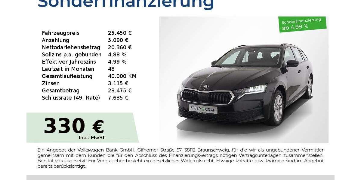 Skoda Octavia 25.750 km 25.450 € Nürnberg 90441