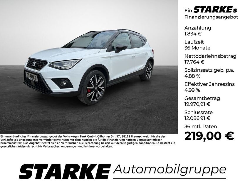 Seat Arona 62.998 km 18.980 € Georgsmarienhütte (Osnabrück) 49124