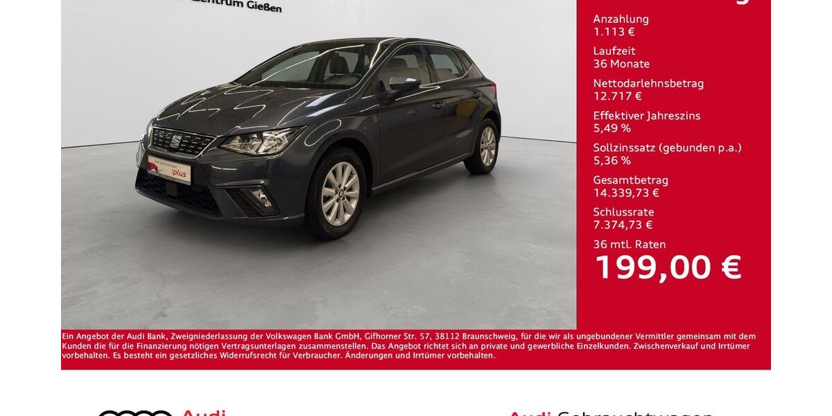 Seat Ibiza 90.750 km 13.830 &euro; Giessen 35394