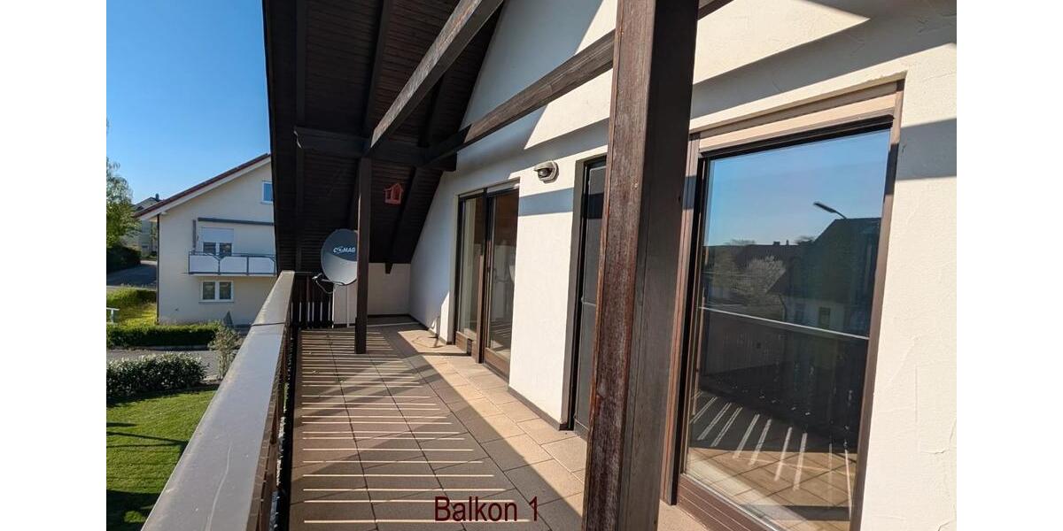 Dachgeschoßwohnung Hirschaid - 4 Zimmer, 115 m&sup2;, 1.150&euro; | Angebot:26303035