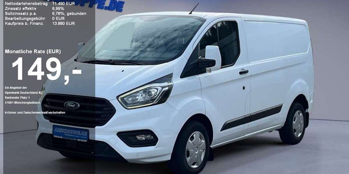 Ford Transit Custom 104.661 km 13.880 &euro; Stollberg 09366