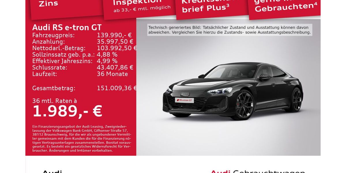 Audi RS e-tron GT 6.796 km 139.990 &euro; Dresden 01067