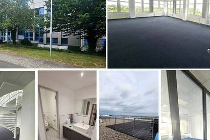 Repräsentative, 2022 renovierte, helle Maisonette-Gewerbefläche mit 2 Dachterrassen, Lift, SP mgl. 1 zimmer