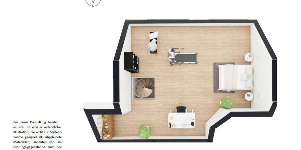 Ruhiges Wohnen mit viel Platz – Maisonette-Wohnung mit Galerie in Steinkirchen - Maisonettenwohnung Reichertshausen | Angebot:27331929
