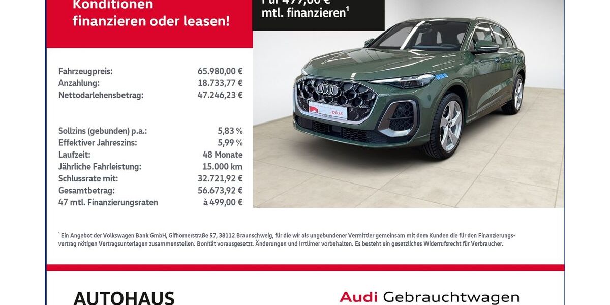 Audi Q5 17.219 km 65.979 &euro; Bitterfeld-Wolfen 06749