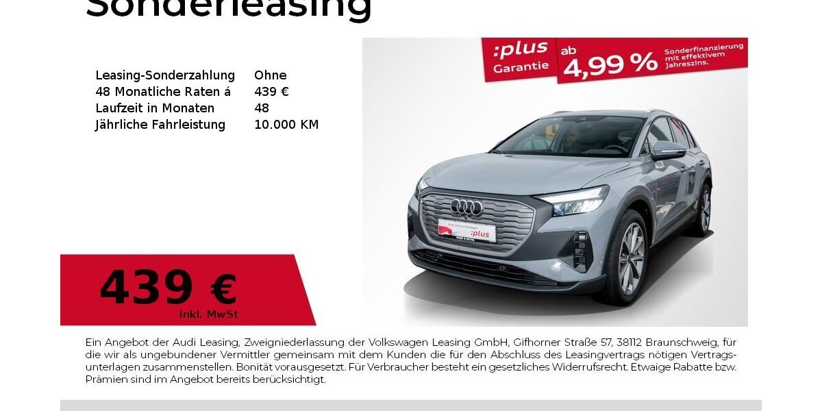 Audi Q4 11.988 km 42.990 &euro; Bernburg 06406