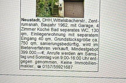 DHH Wittelsbacher Str. in NeustadtWstr.