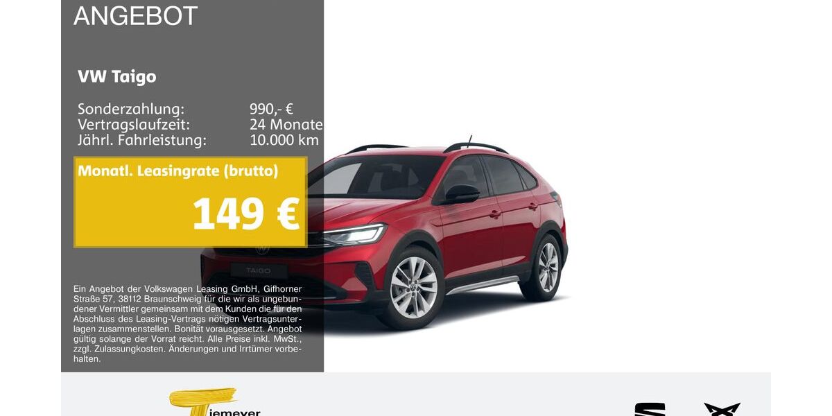 VW Taigo 17.085 km 22.250 &euro; Bochum 44809