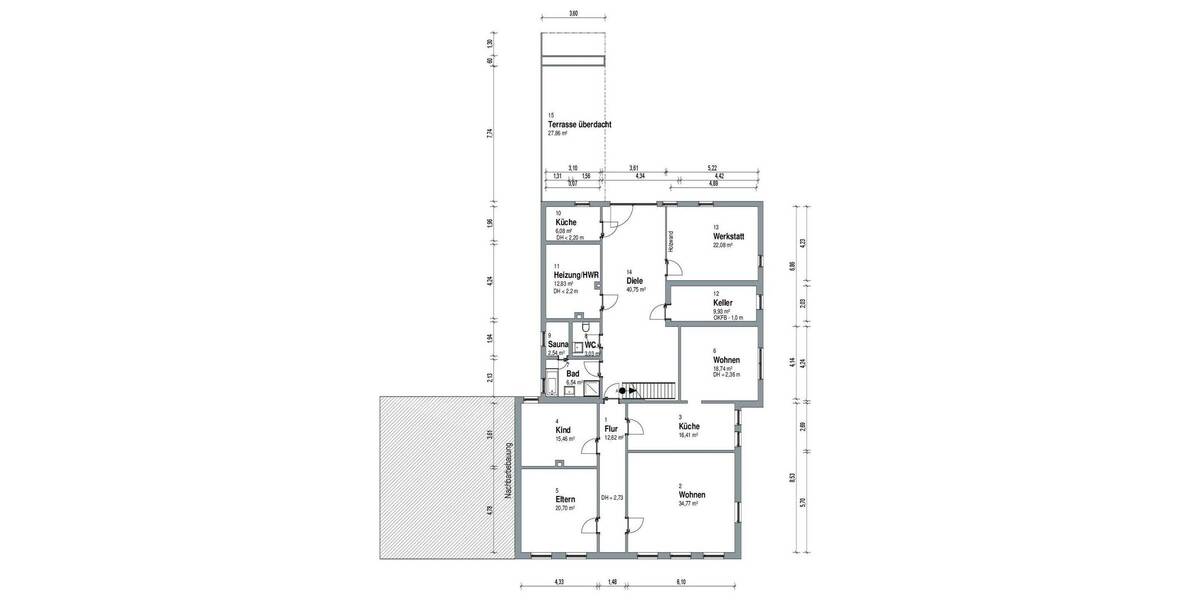 Doppelhaushälfte Apen / Augustfehn Augustfehn II - 4 Zimmer, 106 m&sup2;, 165.000&euro; | Angebot:26387906