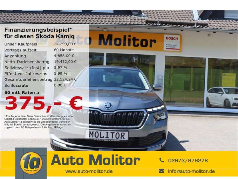 Skoda Kamiq 22.900 km 24.290 € Eslohe 59889