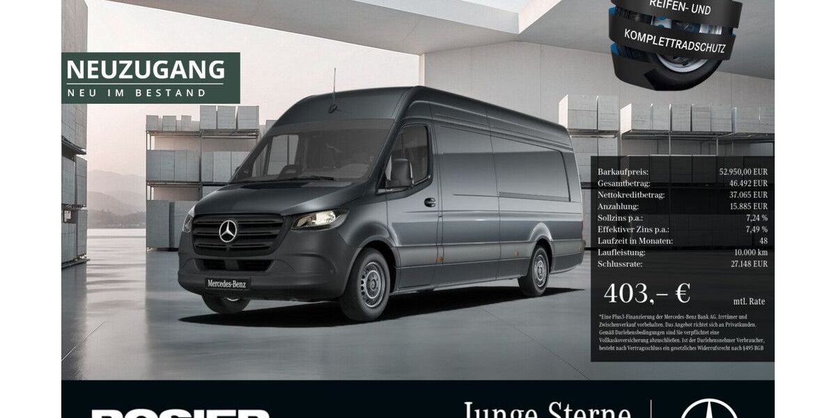Mercedes-Benz Sprinter 10.100 km 52.950 &euro; Paderborn 33106