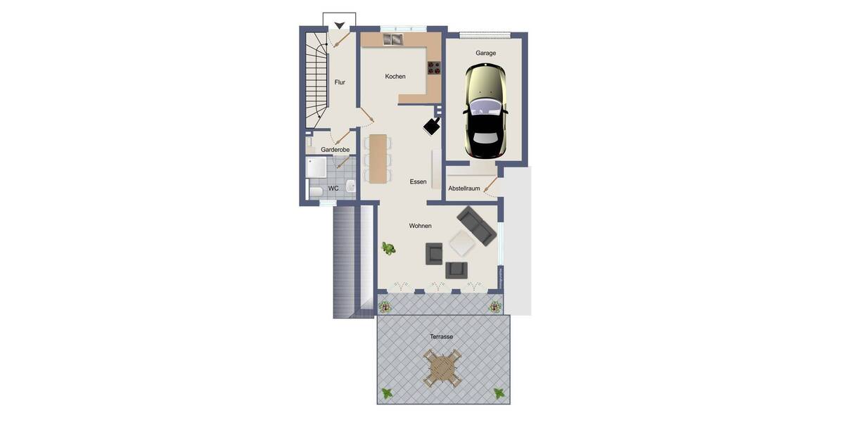 Reihenendhaus Hückeswagen Innenstadt - 4 Zimmer, 110 m&sup2;, 325.000&euro; | Angebot:21321687