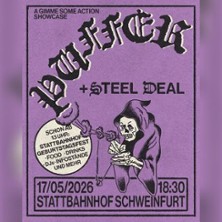 Puffer 17.05.2026 Kulturhaus Stattbahnhof Schweinfurt