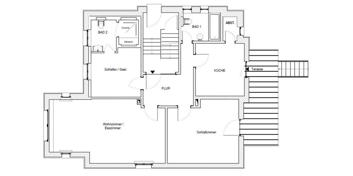 Erdgeschoßwohnung Unna - 3.5 Zimmer, 104 m&sup2;, 1.400&euro; | Angebot:24984852