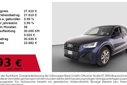 Audi Q2 13.296 km 27.610 &euro; Dessau-Roßlau 06844