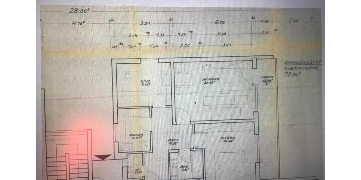 Etagenwohnung Mehring - 3 Zimmer, 72 m&sup2;, 229.000&euro; | Angebot:26504899