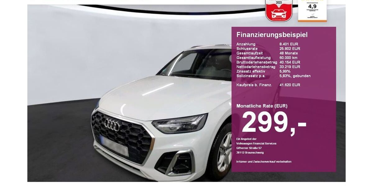 Audi Q5 15.400 km 41.620 &euro; Albbruck 79774