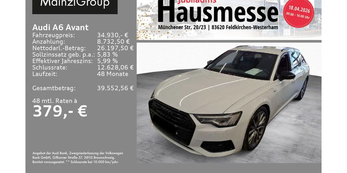 Audi A6 125.484 km 34.930 &euro; Feldkirchen/Westerham 83620