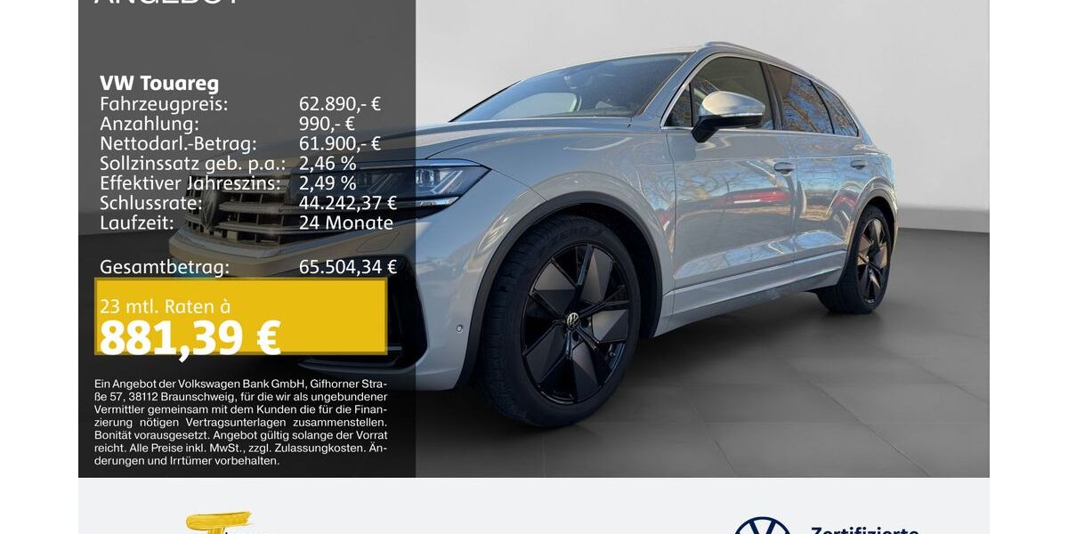 VW Touareg 27.868 km 62.890 &euro; Duisburg 47059