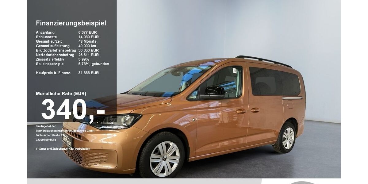 VW Caddy Maxi 39.363 km 27.891 &euro; Brandenburg 14770