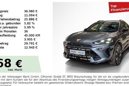 Cupra Formentor 29.948 km 36.980 &euro; Köthen 06366