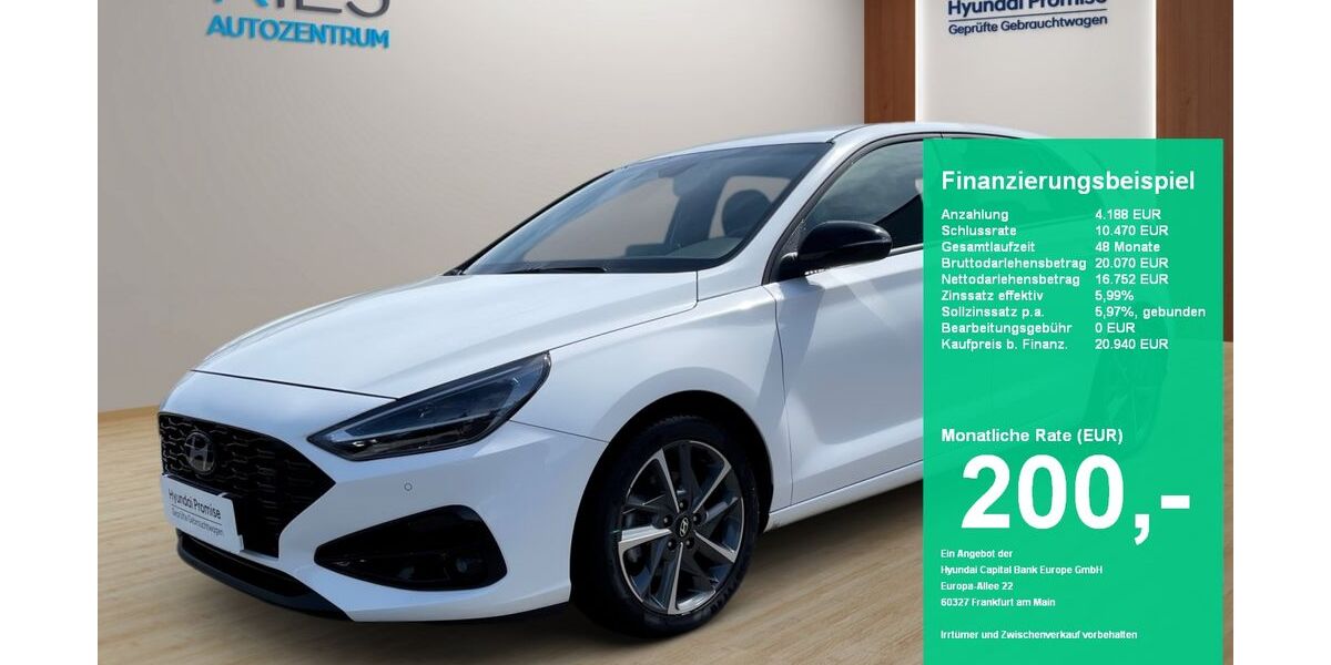 Hyundai i30 19.315 km 20.940 &euro; Bad Soden-Salmünster 63628