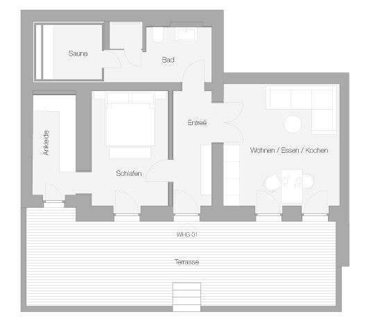 Etagenwohnung Binz - 2 Zimmer, 72 m&sup2;, 516.967&euro; | Angebot:25749363