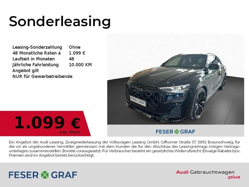 Audi Q8 9.900 km 99.890 € Burgoberbach 91595