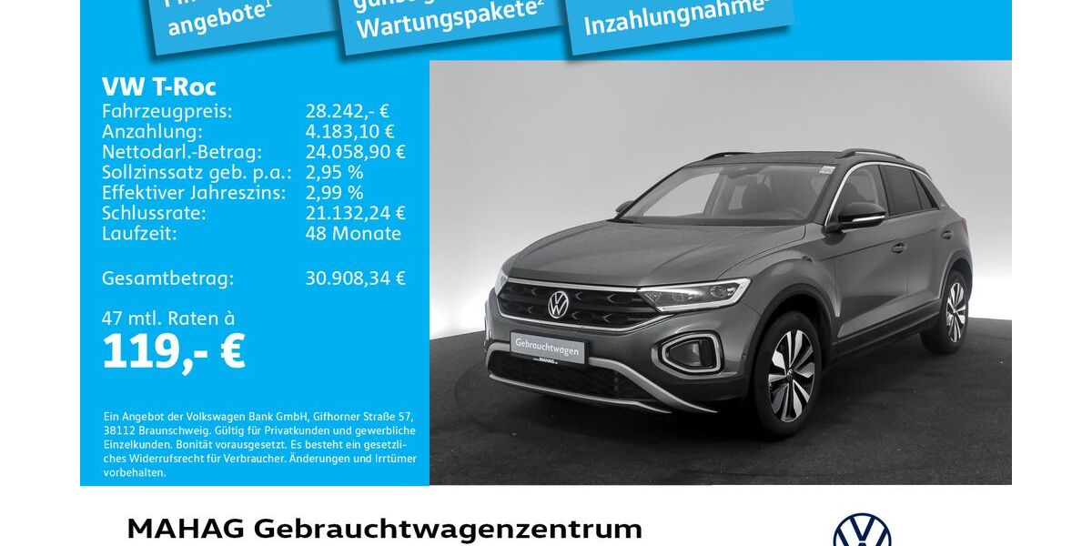 VW T-Roc 17.895 km 27.983 &euro; München 80935