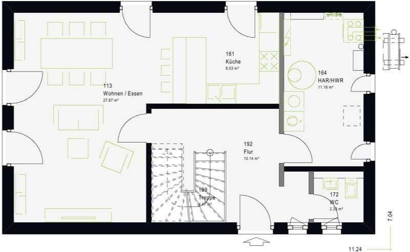 Einfamilienhaus Anklam - 4 Zimmer, 127 m&sup2;, 227.000&euro; | Angebot:26391361