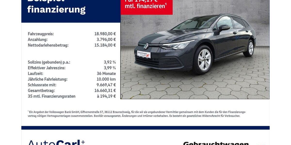 VW Golf 108.400 km 18.980 &euro; Plauen 08527