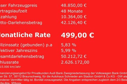 Audi A5 9.915 km 48.850 € Herford 32052