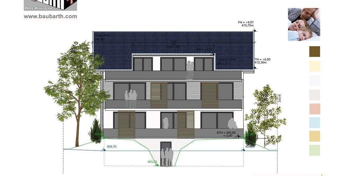 Etagenwohnung Überlingen Nußdorf - 5 Zimmer, 115 m&sup2;, 698.000&euro; | Angebot:25668727