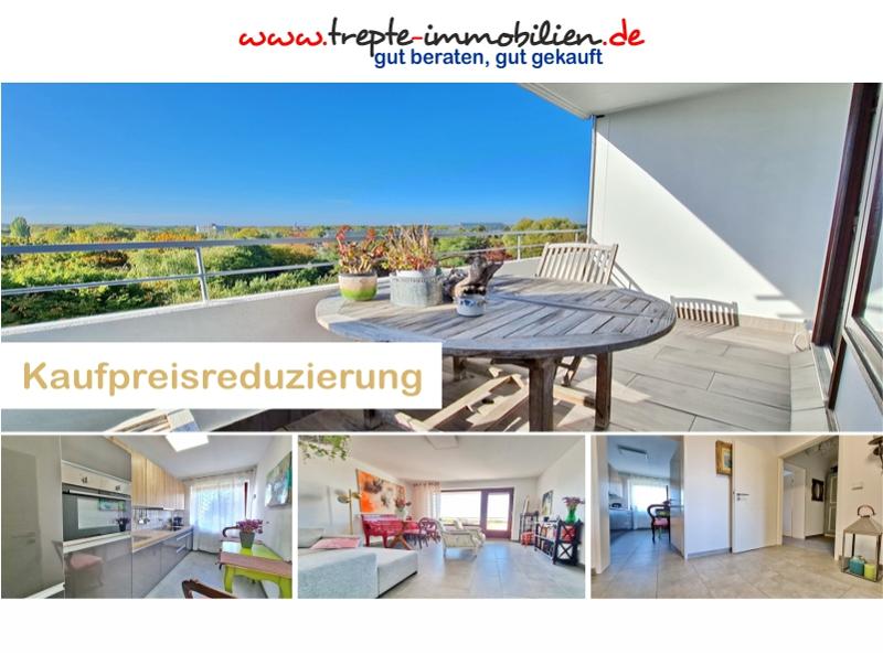 Hochwertig sanierte 3-Zimmer-Eigentumswohnung mit Sonnenloggia und traumhaftem Weitblick – direkt an der Hamburger Stadtgrenze ! - Etagenwohnung Schenefeld | Angebot:15799908