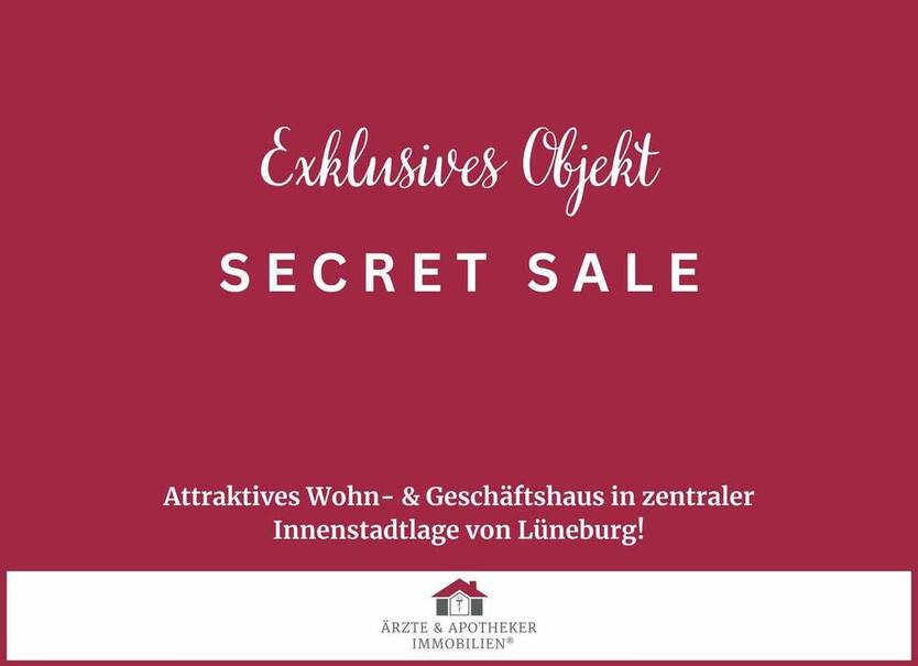 Attraktives Wohn- & Geschäftshaus in zentraler Innenstadtlage von Lüneburg!