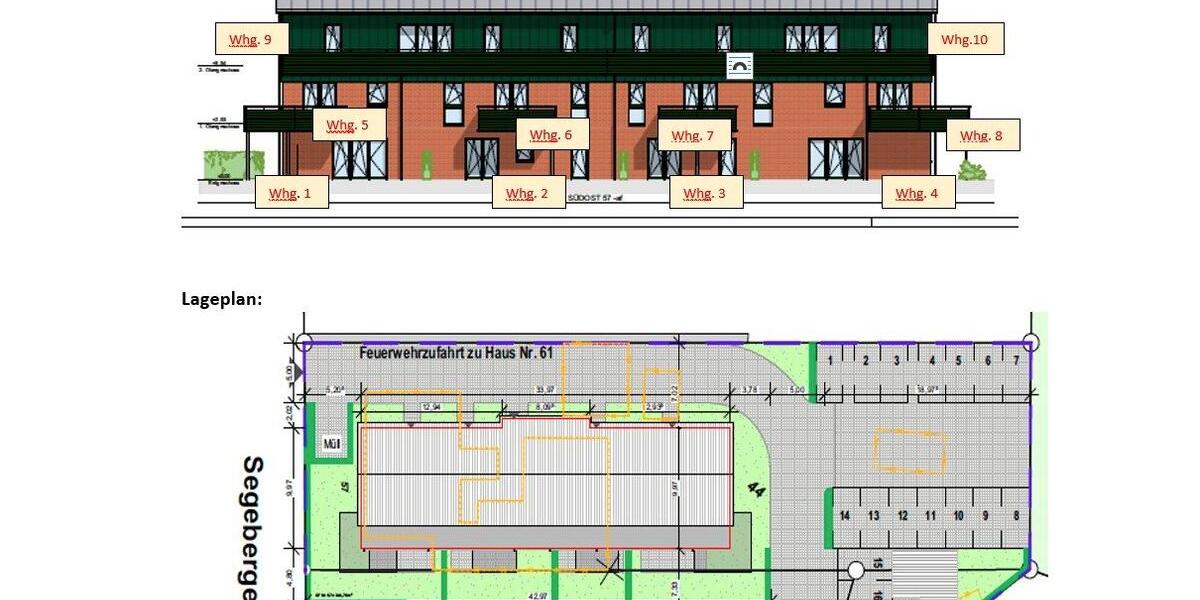 Terrassenwohnung Neumünster Brachenfeld/Ruthenberg - 2 Zimmer, 64 m&sup2;, 1.149&euro; | Angebot:26491998