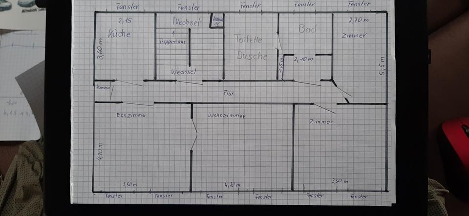 Etagenwohnung Weißenfels - 4 Zimmer, 98 m&sup2;, 588&euro; | Angebot:24984074