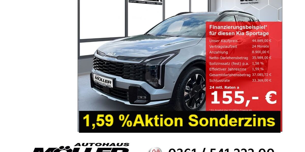 Kia Sportage 1.999 km 44.889 &euro; Erfurt 99087