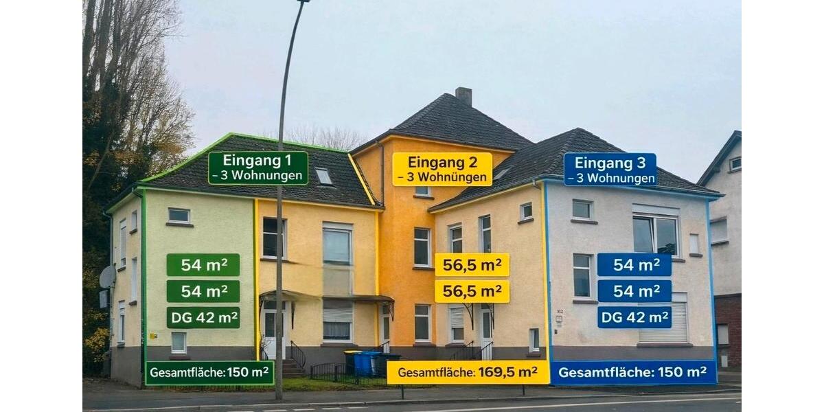 Mehrfamilienhaus, Wohnhaus Castrop-Rauxel Becklem - 210.000&euro; | Angebot:25048867