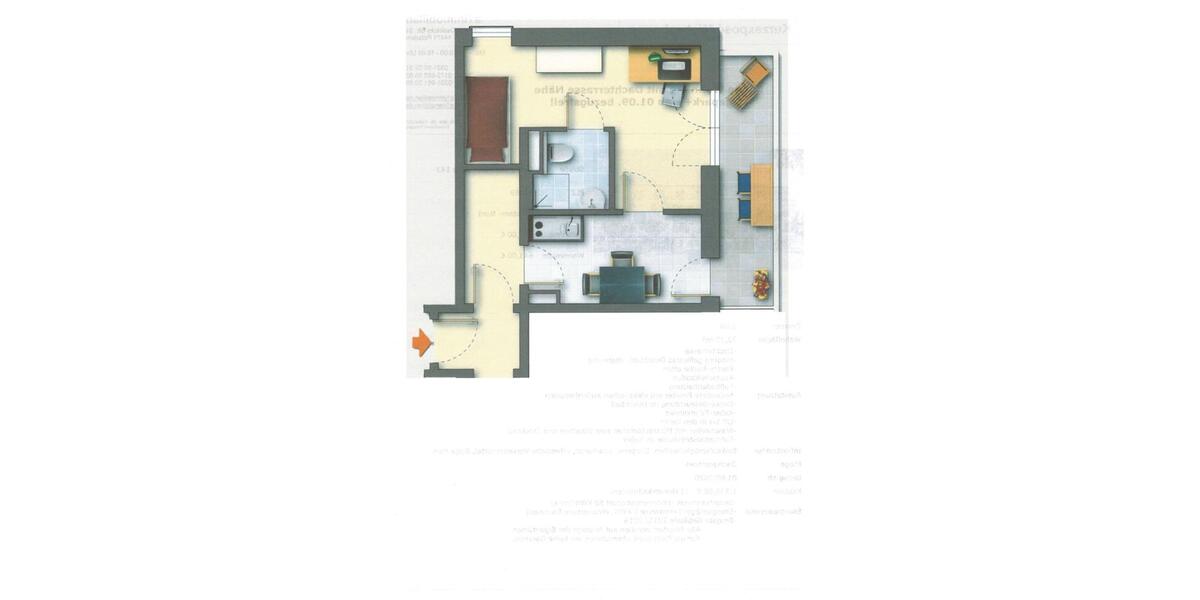 Dachgeschoßwohnung Potsdam - 1.5 Zimmer, 32 m&sup2;, 580&euro; | Angebot:24841007